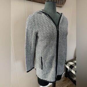 J. Jill • Wool Blend Full Zip Sweater Hoodie